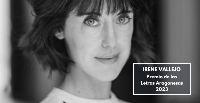 Irene Vallejo. Premio de las Letras Aragonesas 2023